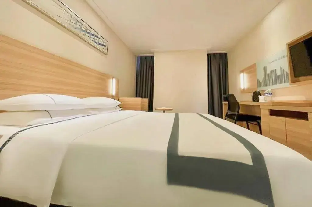 Bed in City Comfort Inn Wuhan Panlongcheng Baishang Shopping Center Bed in City Comfort Inn Wuhan Panlongcheng Baishang Shopping Center