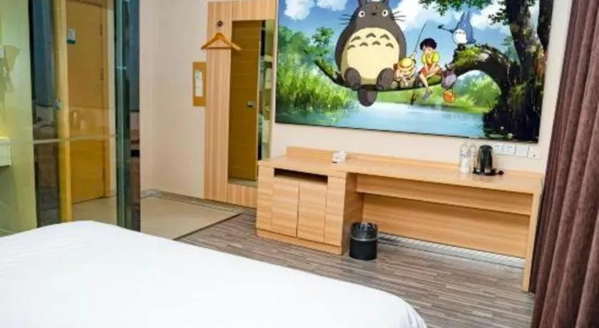 Bed in City Comfort Inn Hankou Railway Station Tangjiadun Wanda Plaza