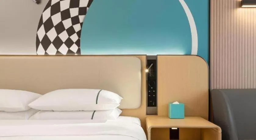 Bed in City Comfort Inn Wuhan Dream Times Jiedaokou