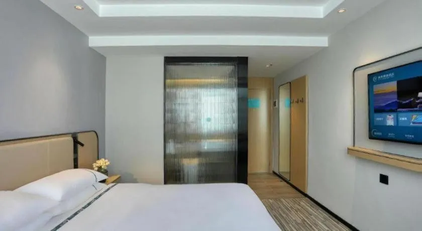 Bed in City Comfort Inn Guangzhou Tower Kecun Metro Station Dunhe