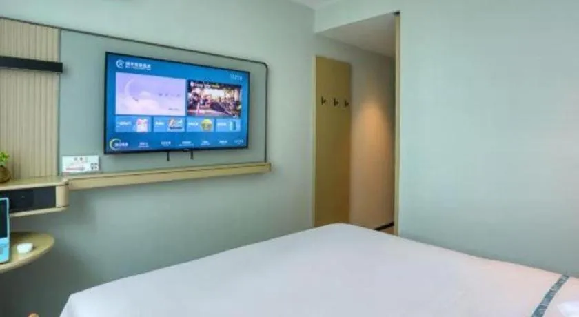 Bed in City Comfort Inn Guangzhou Tower Kecun Metro Station Dunhe