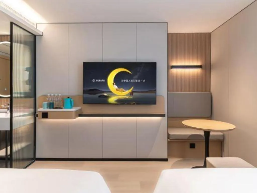 Bed in City Comfort Inn Guangzhou Tower Kecun Metro Station Dunhe