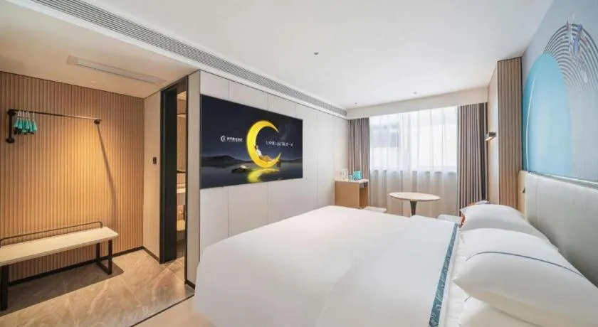 Bed in City Comfort Inn Guangzhou Tower Kecun Metro Station Dunhe