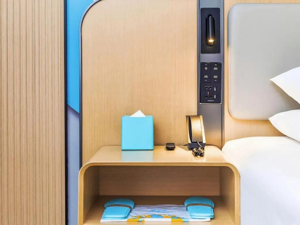 Bed in City Comfort Inn Guangzhou Tower Kecun Metro Station Dunhe