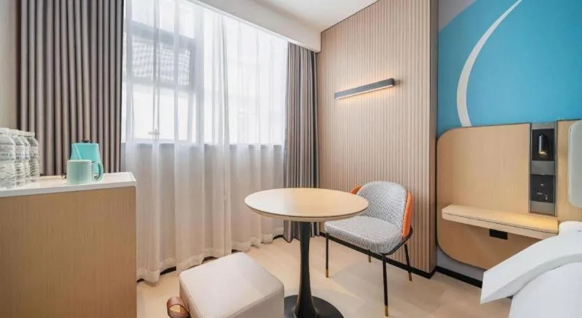 Bed in City Comfort Inn Guangzhou Tower Kecun Metro Station Dunhe