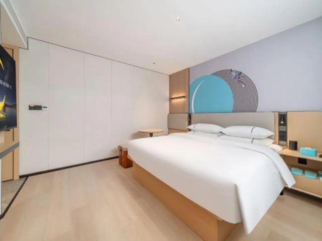 Bed in City Comfort Inn Guangzhou Tower Kecun Metro Station Dunhe