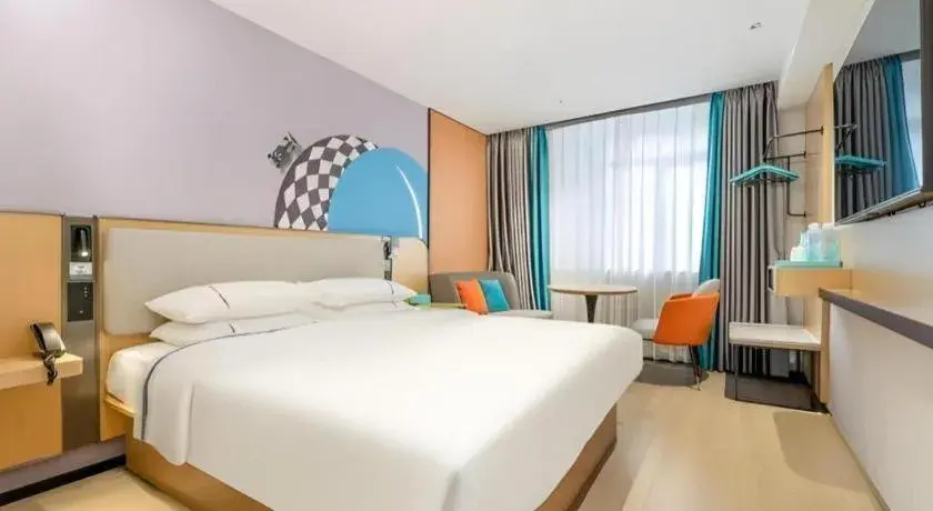 Bed in City Comfort Inn Guangzhou Luyuan Road Taojin Metro Station Bed in City Comfort Inn Guangzhou Luyuan Road Taojin Metro Station