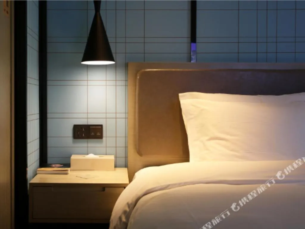 Bed in Echarm Hotel Yiyang Wanda Plaza