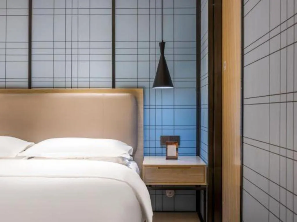 Bed in Echarm Hotel Yiyang Wanda Plaza