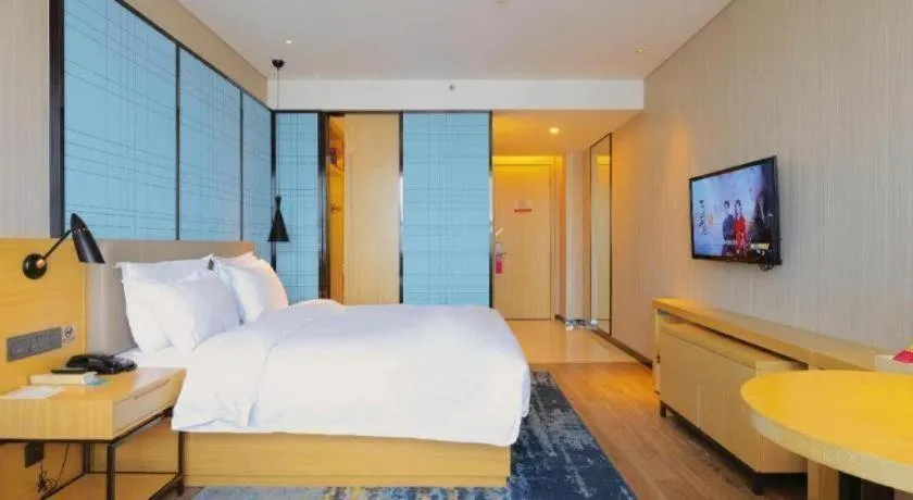 Bed in Echarm Hotel Xian Ming City Wall South Gate