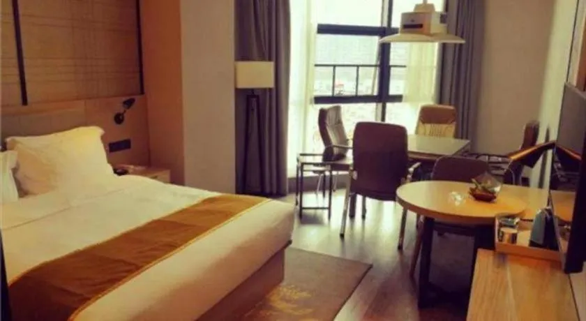 Bed in Echarm Hotel Changsha Gaoqiao