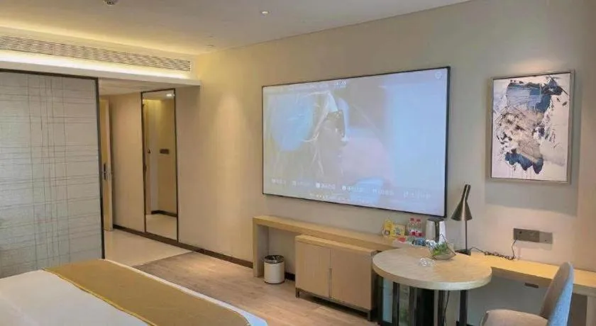 Bed in Echarm Hotel Changsha Gaoqiao