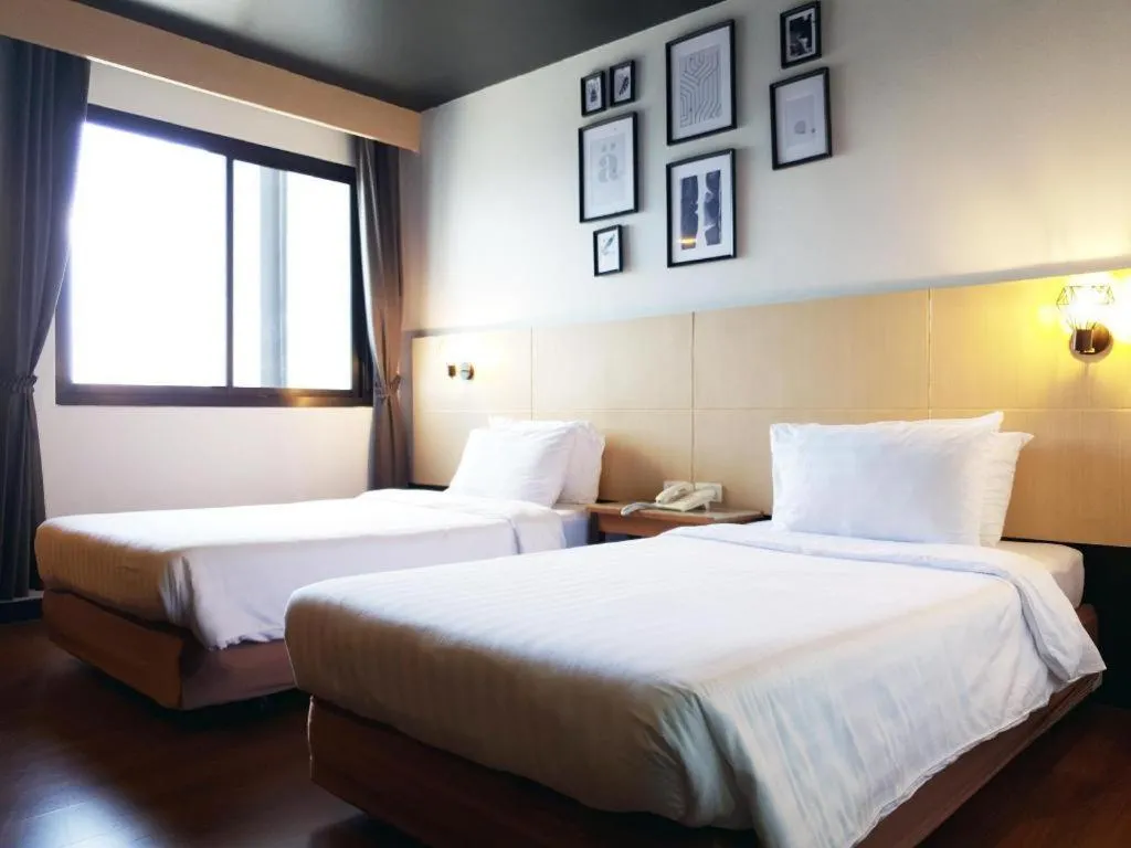 Bed in Southern View Hotel Pattani