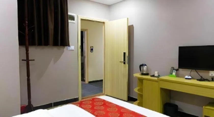 Bed in Ying Feng Yuan Hotel