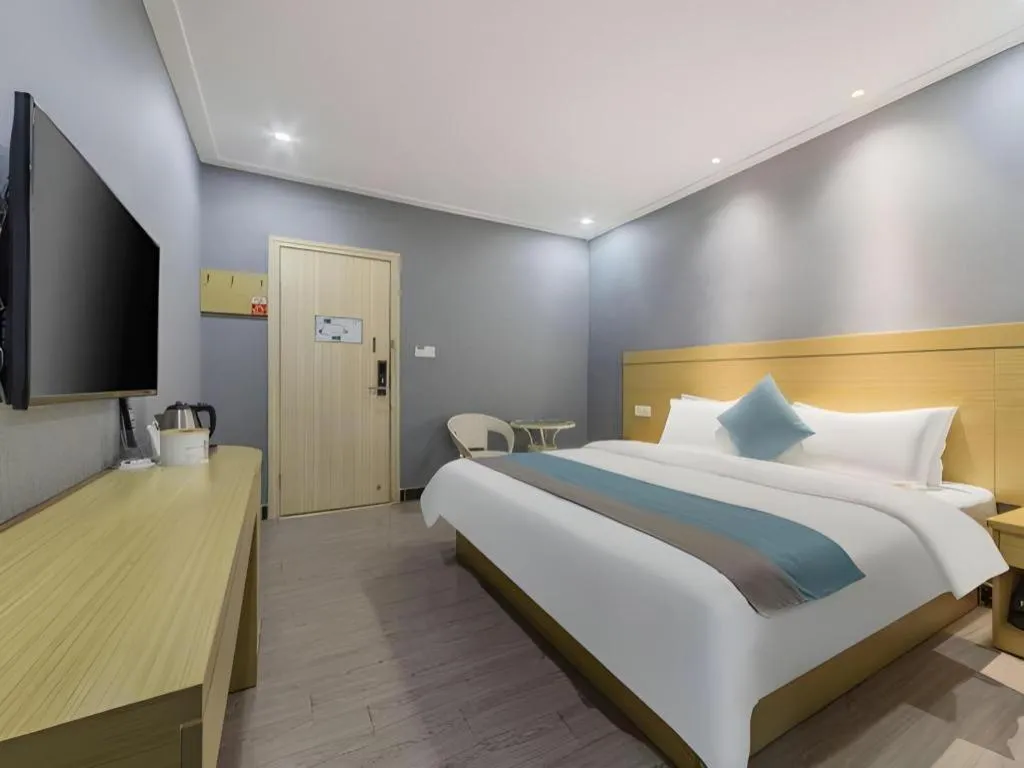 Bed in Ying Feng Yuan Hotel