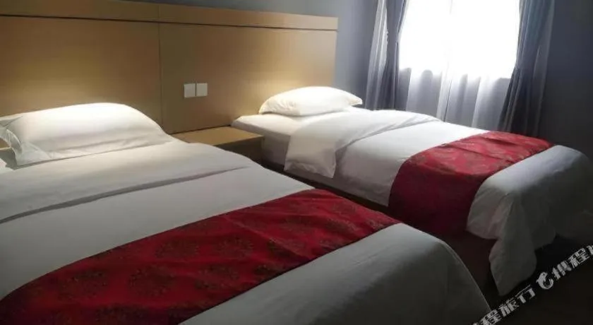 Bed in Ying Feng Yuan Hotel