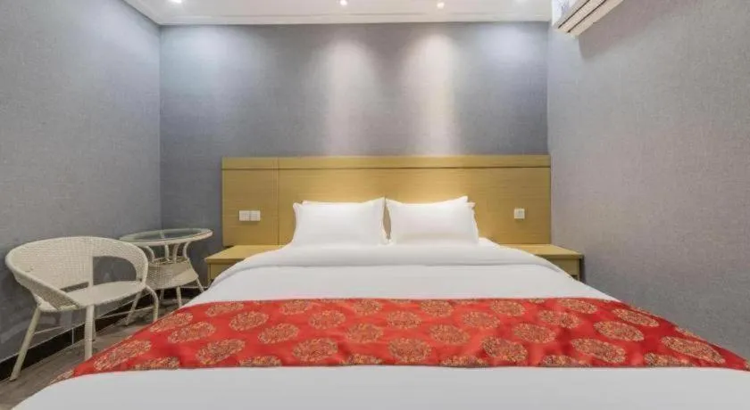 Bed in Ying Feng Yuan Hotel