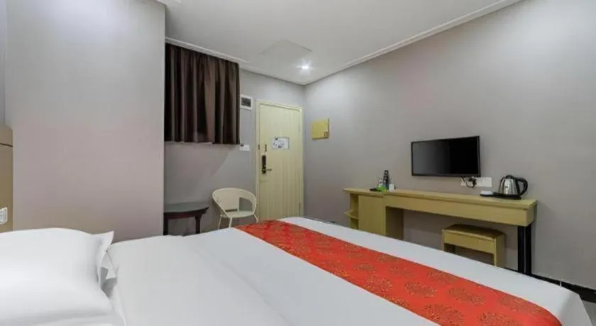 Bed in Ying Feng Yuan Hotel