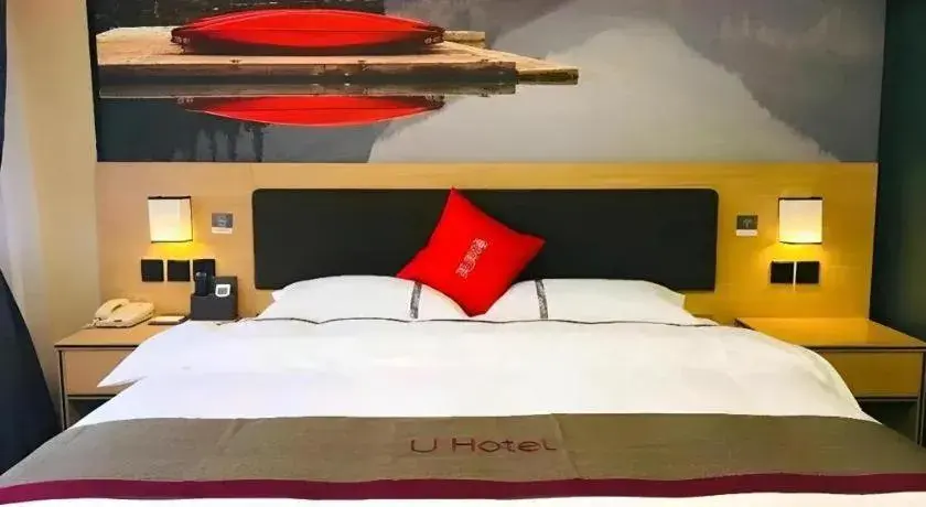 Bed in Thank Inn Hotel Anhui Chuzhou Fengyang County Bus Station Bed in Thank Inn Hotel Anhui Chuzhou Fengyang County Bus Station