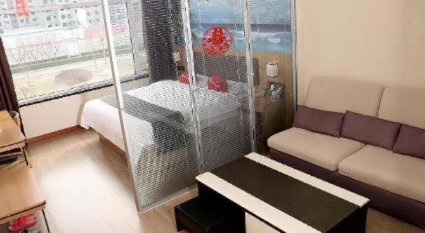 Bed in Thank Inn Plus Hotel Shandong Binzhou Zhanhua District Jinhai Six Road