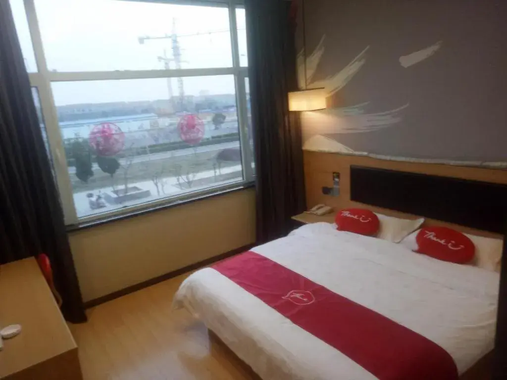 Bed in Thank Inn Plus Hotel Shandong Binzhou Zhanhua District Jinhai Six Road Bed in Thank Inn Plus Hotel Shandong Binzhou Zhanhua District Jinhai Six Road