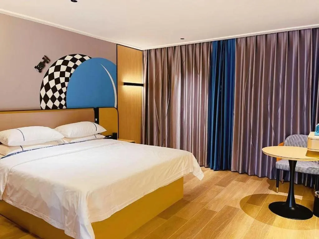 Bed in City Comfort Inn Wuhan Tianhe Airport Julong Avenue Metro Station