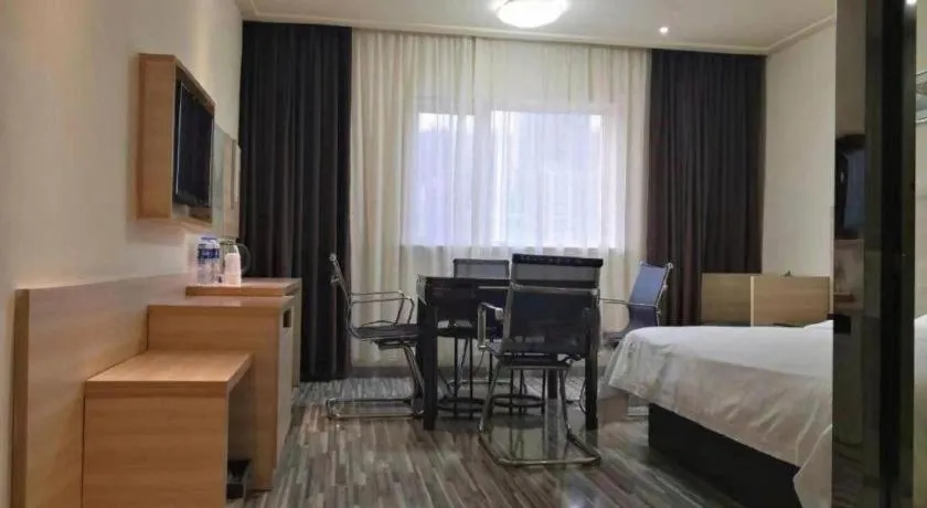 Bed in City Comfort Inn Wuhan Tianhe Airport Julong Avenue Metro Station