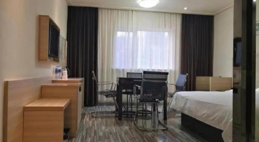 Bed in City Comfort Inn Wuhan Tianhe Airport Julong Avenue Metro Station