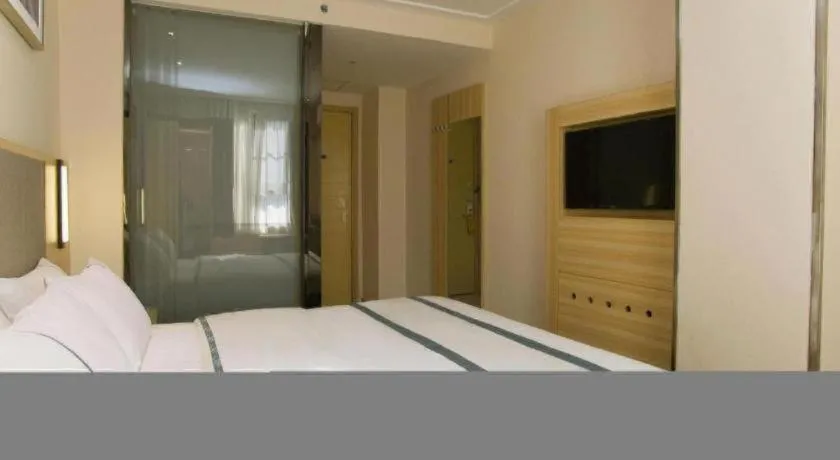 Bed in City Comfort Inn Guilin Xiangbi Mountain Park