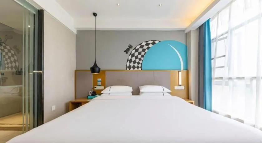 Bed in City Comfort Inn Suizhou Yanhe Avenue