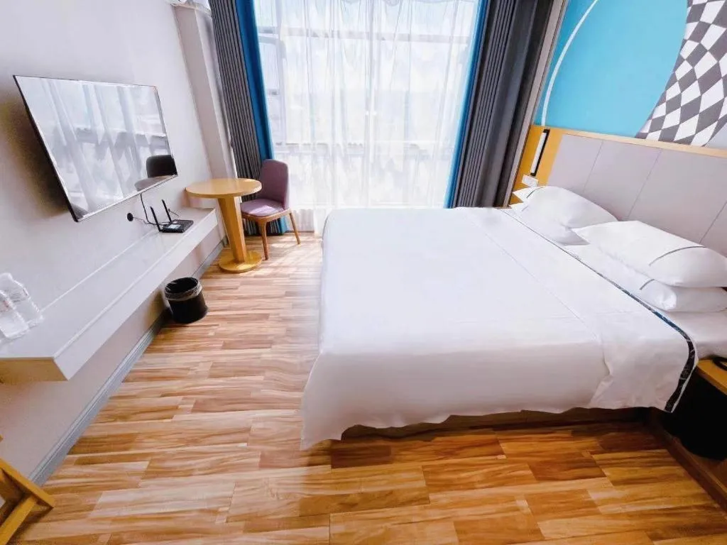 Bed in City Comfort Inn Suizhou Yanhe Avenue