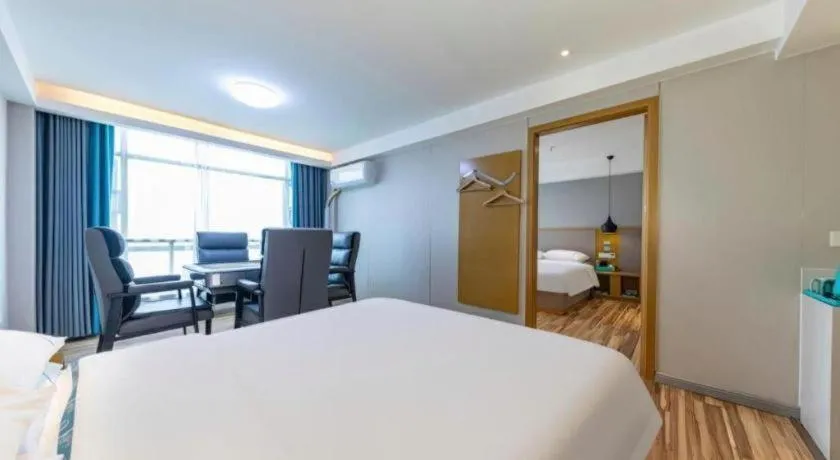 Bed in City Comfort Inn Suizhou Yanhe Avenue