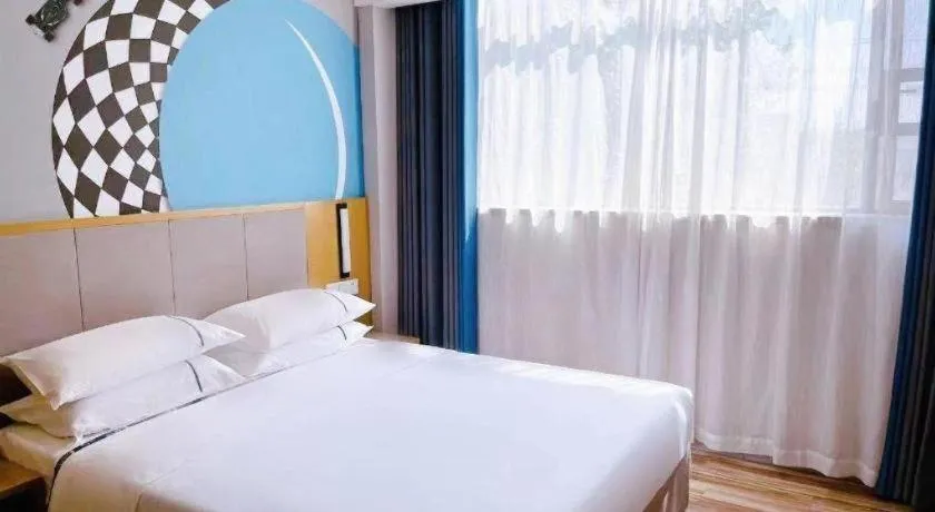 Bed in City Comfort Inn Suizhou Yanhe Avenue