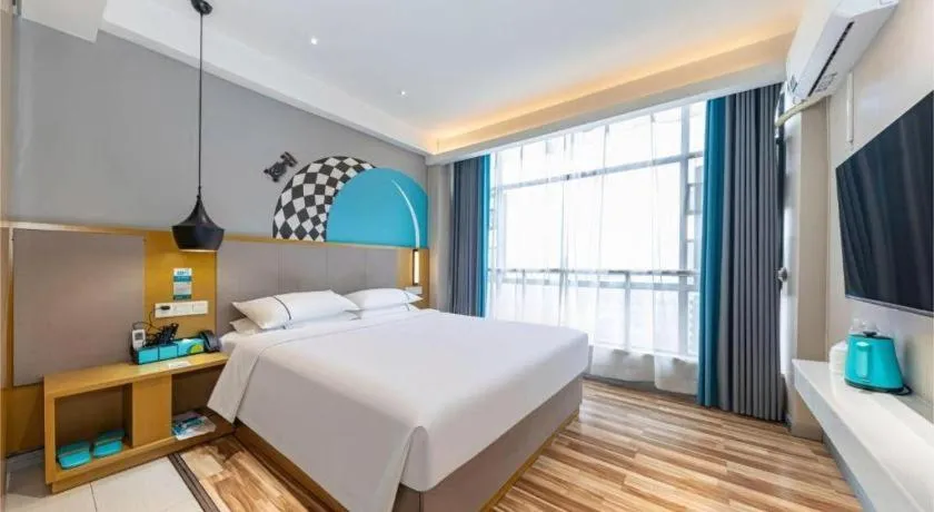 Bed in City Comfort Inn Suizhou Yanhe Avenue