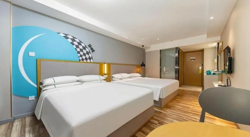 Bed in City Comfort Inn Suizhou Yanhe Avenue