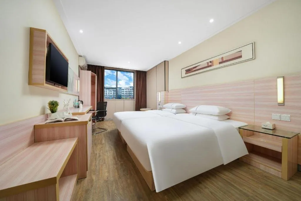 Bed in City Comfort Inn Nanning Dashatian Metro Station