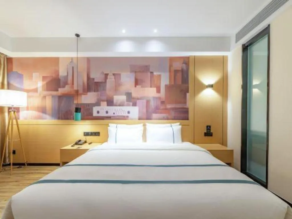 Bed in City Comfort Inn Tai'an Taishan Tianwai Village Hongmen