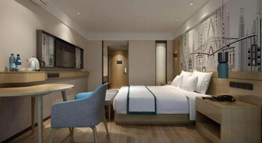 Bed in City Comfort Inn Nanning Yudong Jinxiang Metro Station