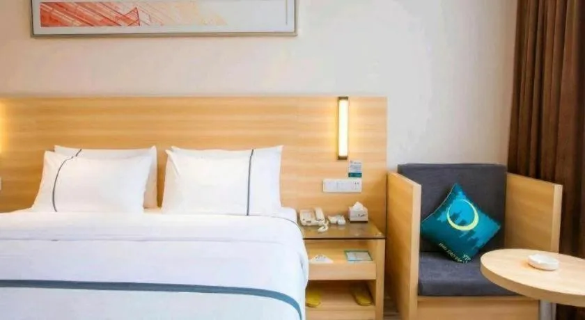 Bed in City Comfort Inn Yulin Jincheng Center Municipal Government