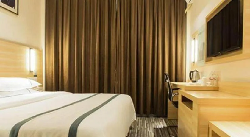 Bed in City Comfort Inn Yulin Jincheng Center Municipal Government