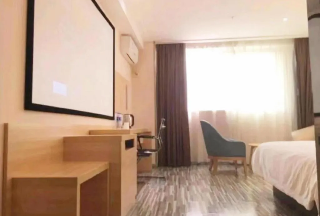 Bed in City Comfort Inn Yulin Jincheng Center Municipal Government