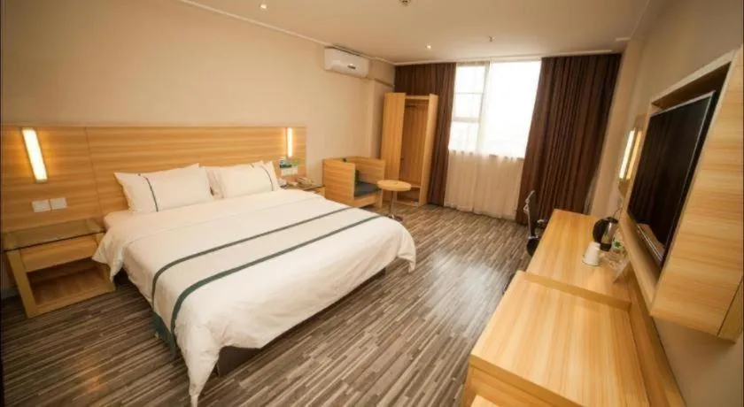Bed in City Comfort Inn Yulin Jincheng Center Municipal Government