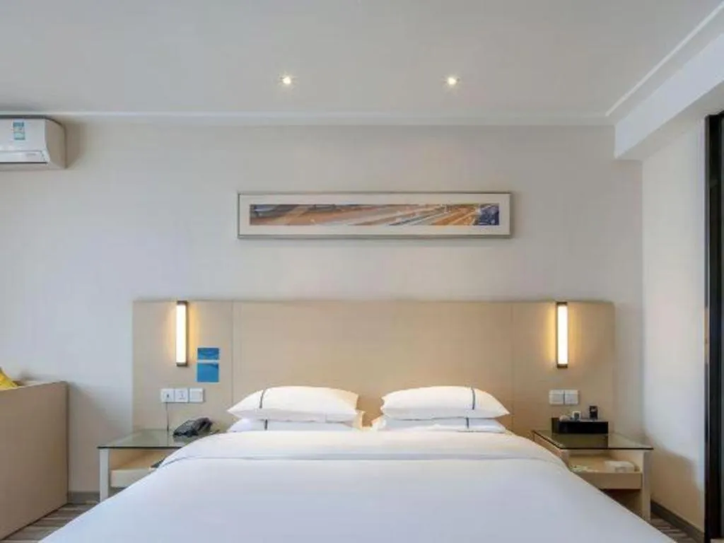 Bed in City Comfort Inn Yulin Jincheng Center Municipal Government