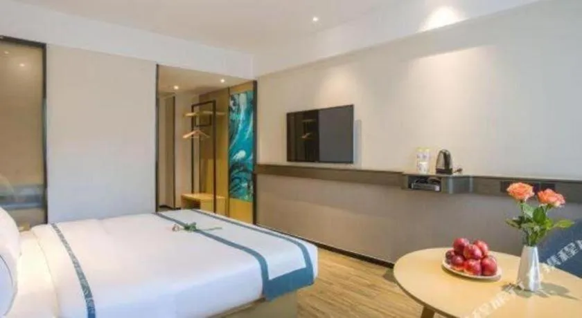 Bed in City Comfort Inn Nanning Guangxi University Xinyang Road