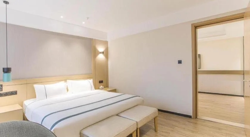 Bed in City Comfort Inn Nanning Guangxi University Xinyang Road