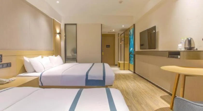 Bed in City Comfort Inn Nanning Guangxi University Xinyang Road