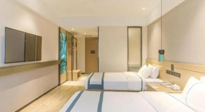 Bed in City Comfort Inn Nanning Guangxi University Xinyang Road