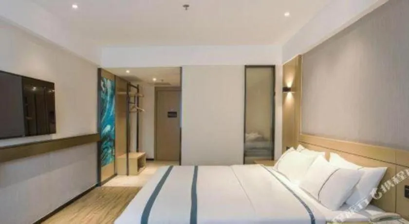 Bed in City Comfort Inn Nanning Guangxi University Xinyang Road