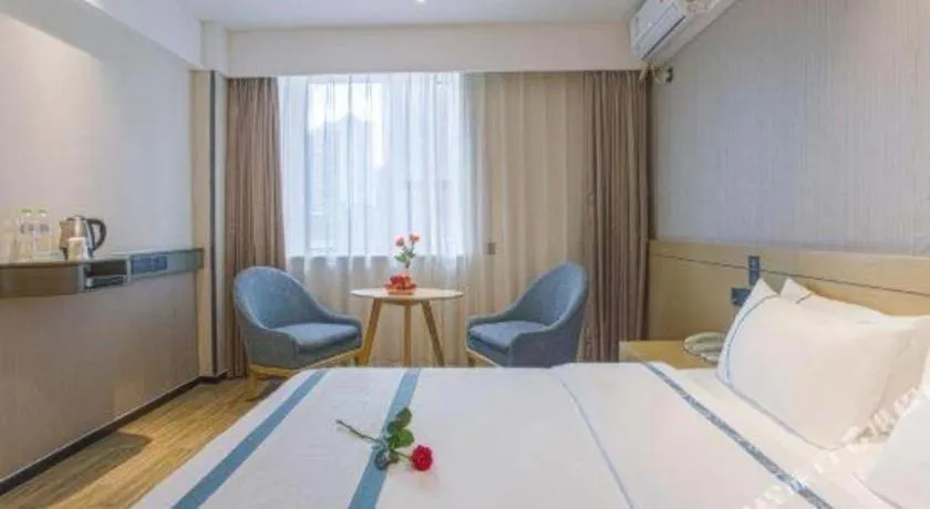 Bed in City Comfort Inn Nanning Guangxi University Xinyang Road