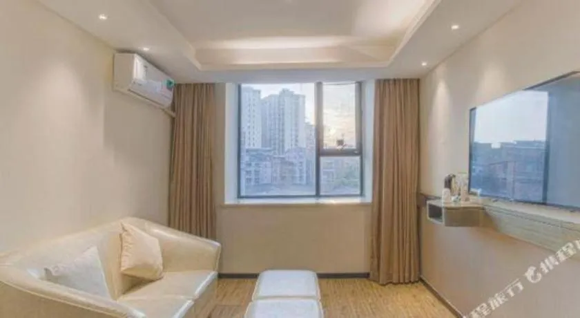 Bed in City Comfort Inn Nanning Guangxi University Xinyang Road